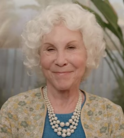 Headshot of Rhea Perlman as Ruth Handler
